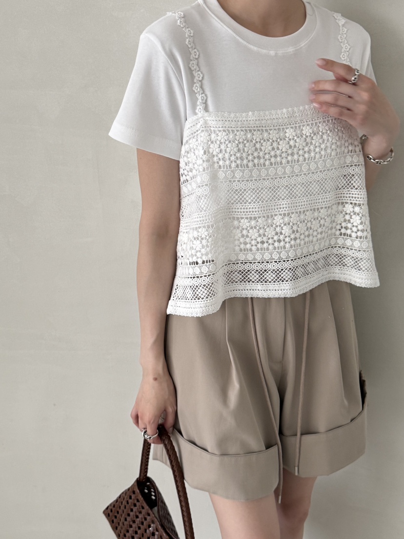 DEMAR韓國直郵女士新品26夏季人氣時尚熱賣休閑吊帶背心蕾絲DEMAR吊帶/背心