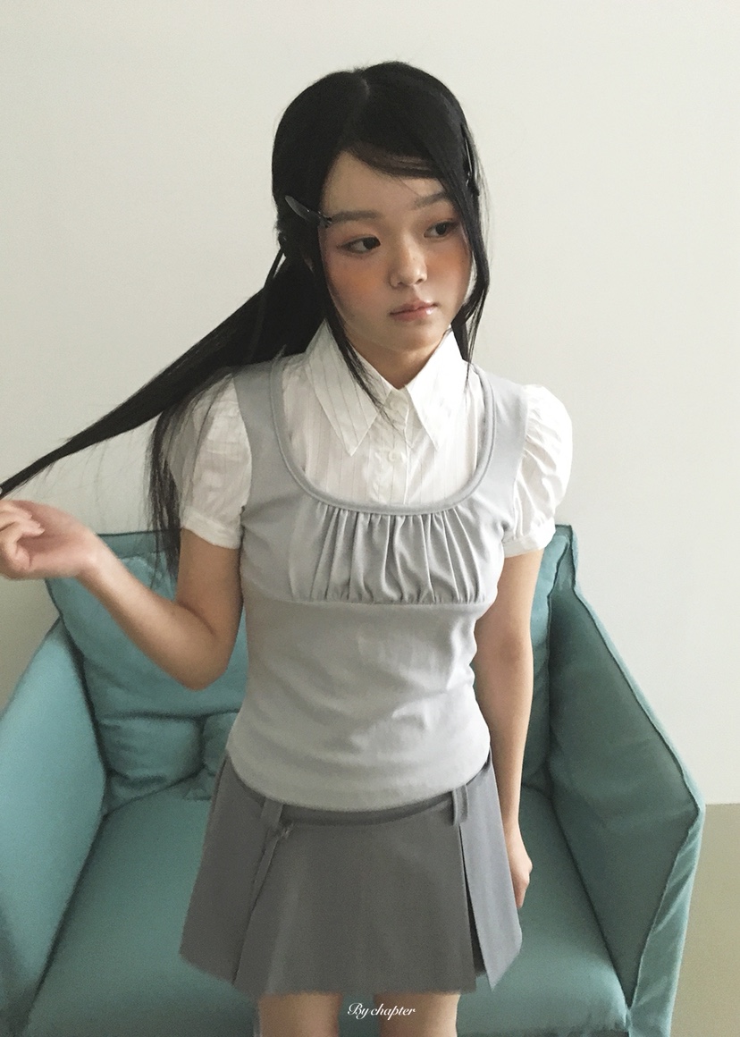 BY CHAPTER韓國直郵女士新款休閑熱賣時尚26夏季襯衫蕾絲衫BY Chapter襯衫/蕾絲衫
