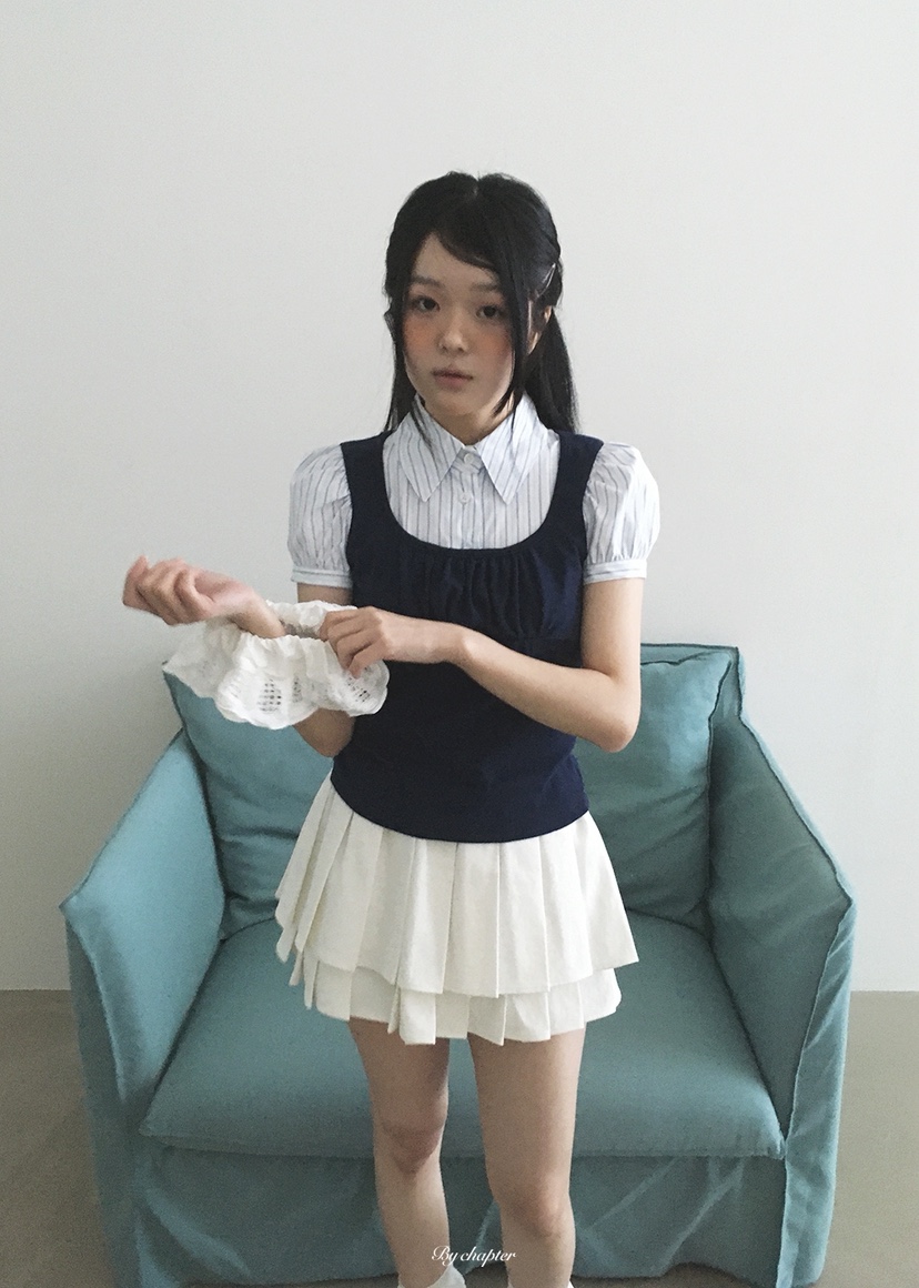 BY CHAPTER韓國直郵女士新款休閑熱賣時尚26夏季襯衫蕾絲衫BY Chapter襯衫/蕾絲衫