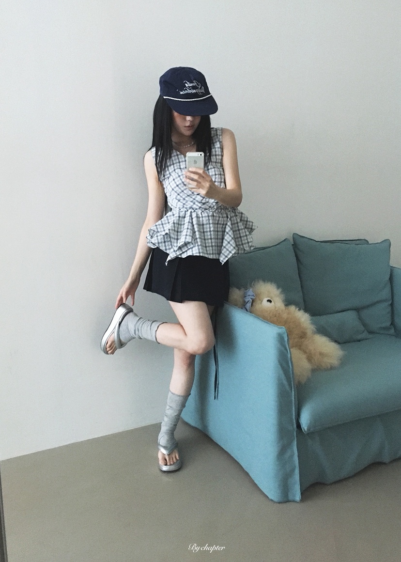 BY CHAPTER韓國東大門直郵女士新品人氣26夏季熱賣吊帶背心BY Chapter吊帶/背心