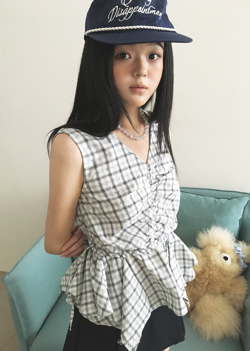 BY CHAPTER韓國東大門直郵女士新品人氣26夏季熱賣吊帶背心BY Chapter吊帶/背心
