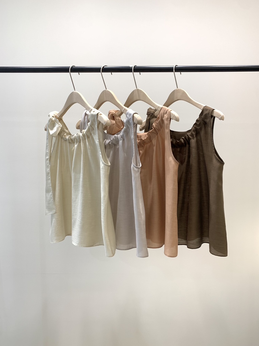 KNOCK韓國直郵女士新品熱賣26夏季時尚人氣休閑吊帶背心絲帶KNOCK吊帶/背心