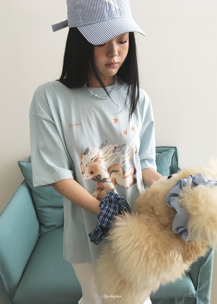 BY CHAPTER韓國東大門代購女裝新品人氣熱賣時尚推薦T恤BY ChapterT恤