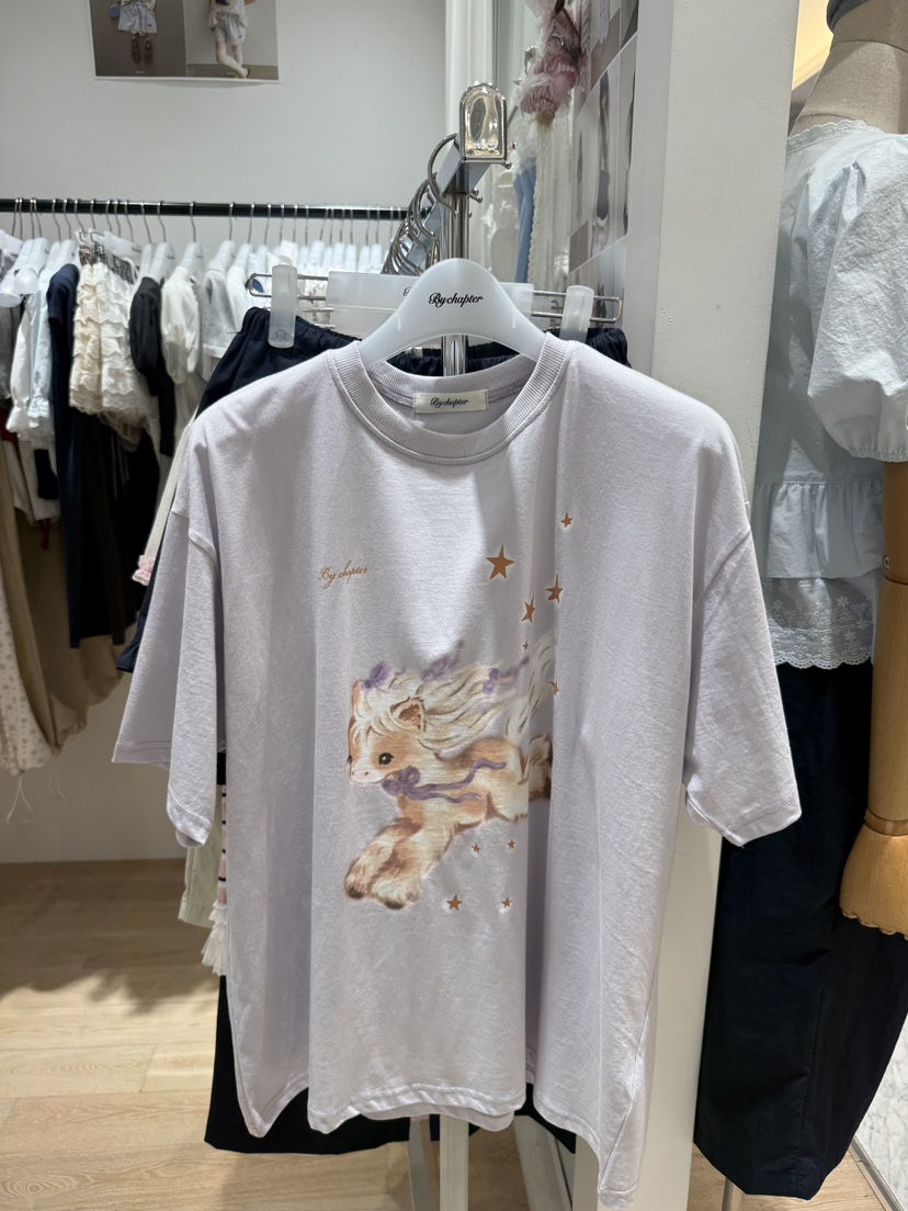 BY CHAPTER韓國東大門代購女裝新品人氣熱賣時尚推薦T恤BY ChapterT恤圖色2