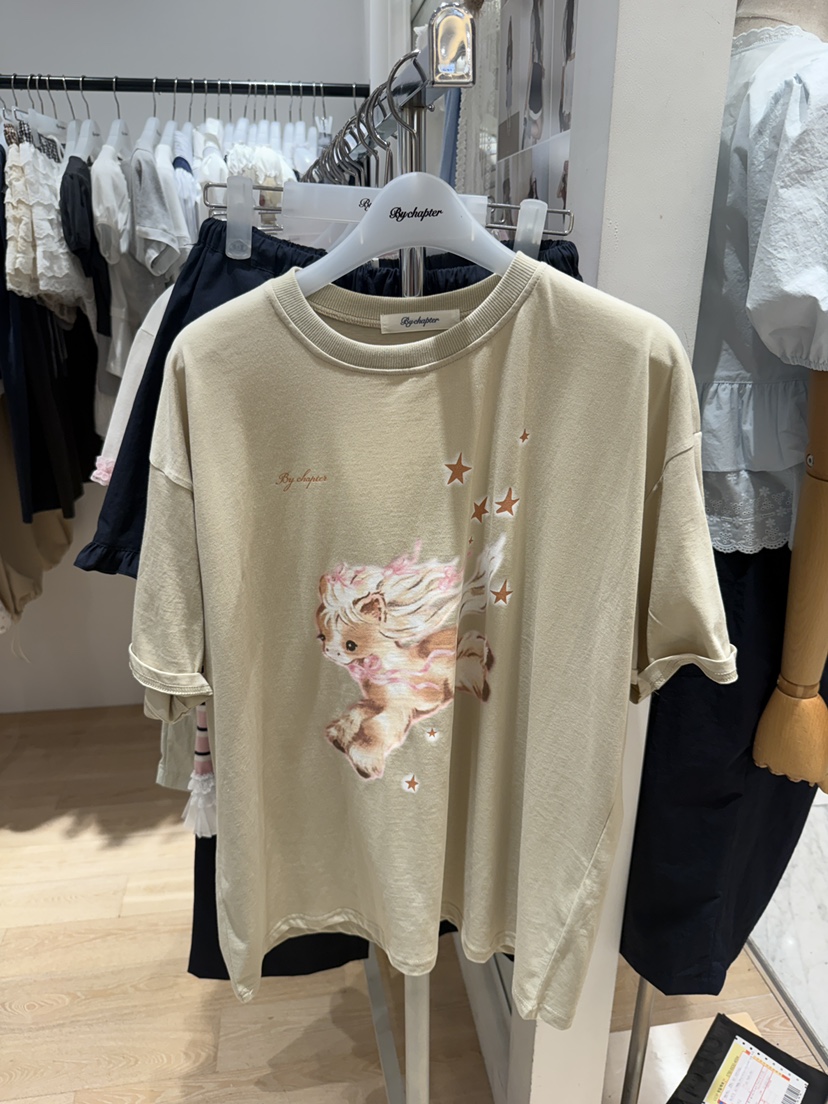 BY CHAPTER韓國東大門代購女裝新品人氣熱賣時尚推薦T恤BY ChapterT恤圖色3