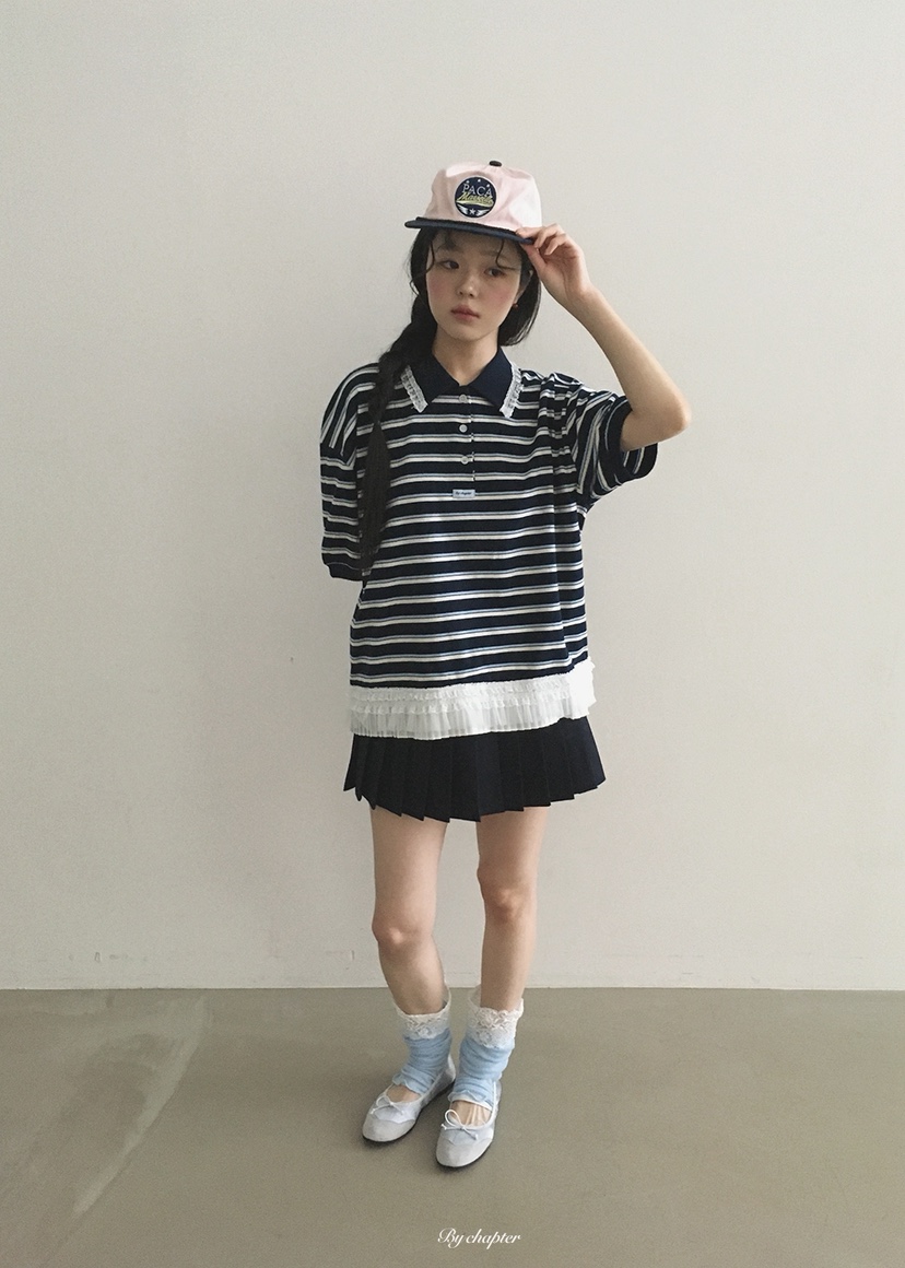 BY CHAPTER東大門實拍韓國女裝新品推薦時尚熱賣26夏季T恤BY ChapterT恤