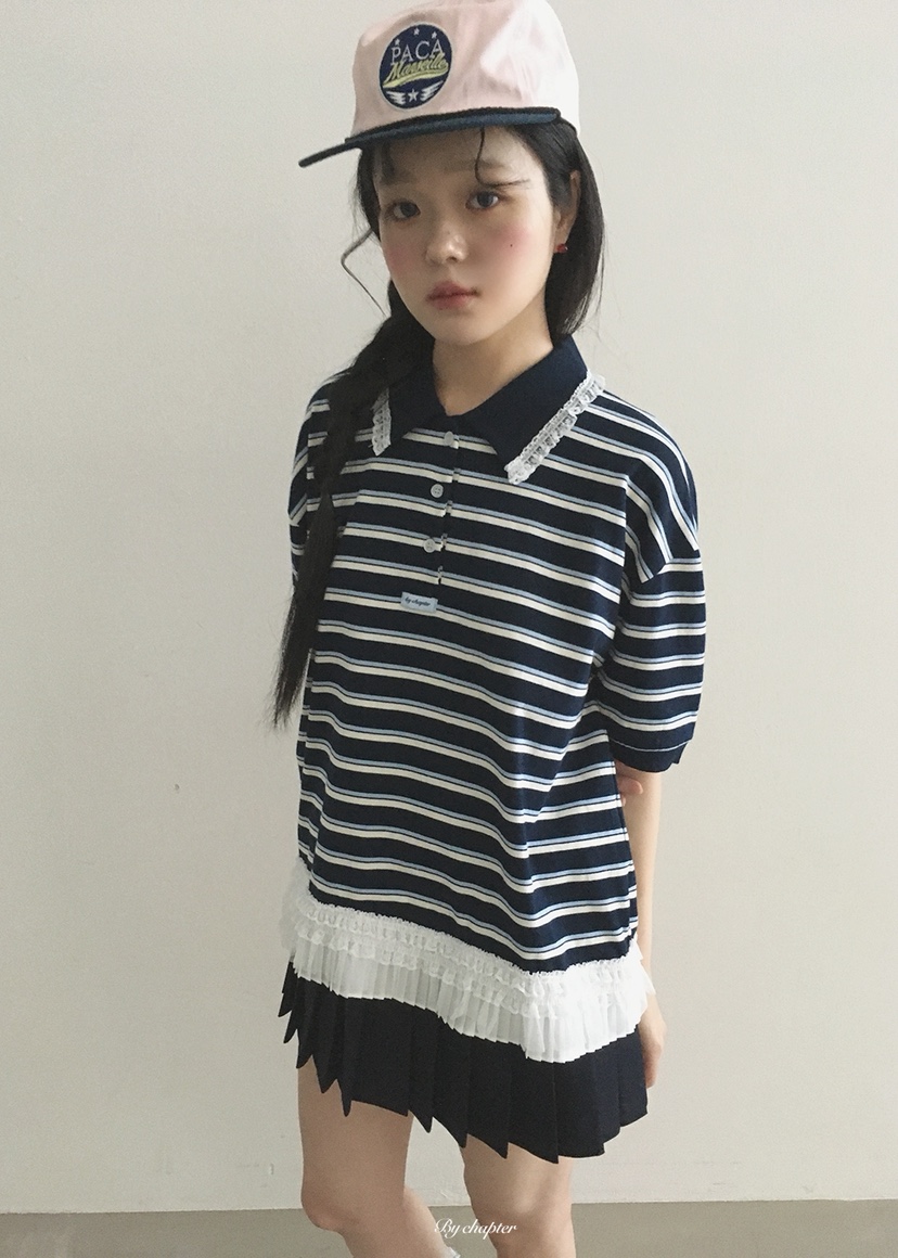 BY CHAPTER東大門實拍韓國女裝新品推薦時尚熱賣26夏季T恤BY ChapterT恤