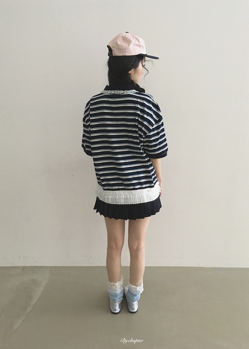 BY CHAPTER東大門實拍韓國女裝新品推薦時尚熱賣26夏季T恤BY ChapterT恤