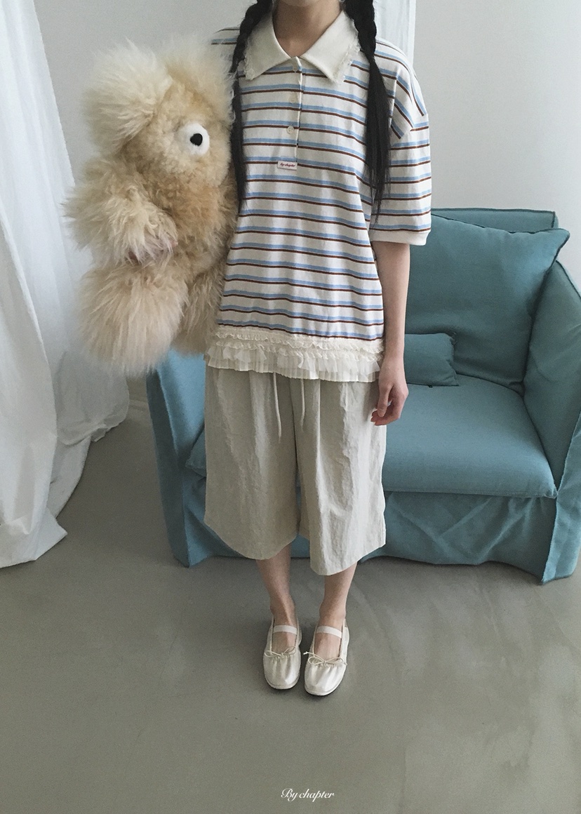 BY CHAPTER東大門實拍韓國女裝新品推薦時尚熱賣26夏季T恤BY ChapterT恤
