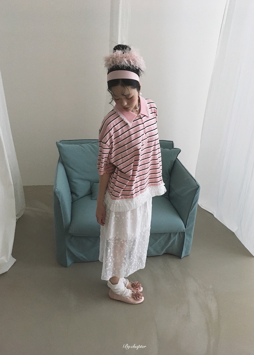 BY CHAPTER東大門實拍韓國女裝新品推薦時尚熱賣26夏季T恤BY ChapterT恤