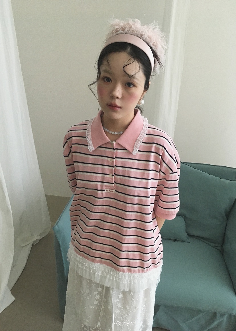 BY CHAPTER東大門實拍韓國女裝新品推薦時尚熱賣26夏季T恤BY ChapterT恤