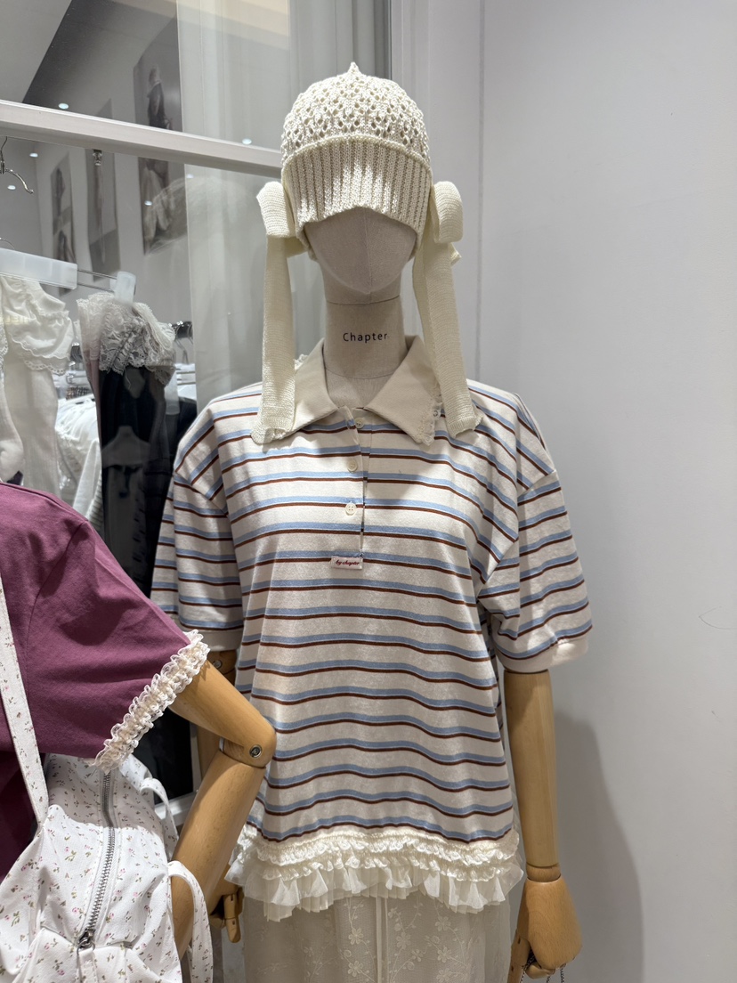 BY CHAPTER東大門實拍韓國女裝新品推薦時尚熱賣26夏季T恤BY ChapterT恤圖色2