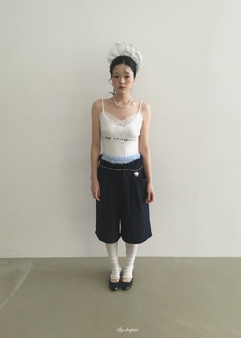 BY CHAPTER韓國東大門代購女士新品時尚推薦吊帶背心無袖BY Chapter吊帶/背心