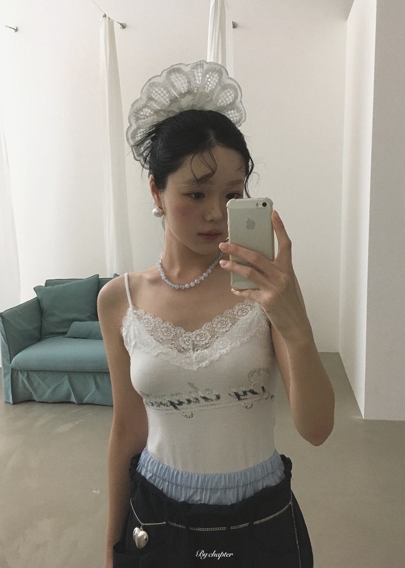 BY CHAPTER韓國東大門代購女士新品時尚推薦吊帶背心無袖BY Chapter吊帶/背心