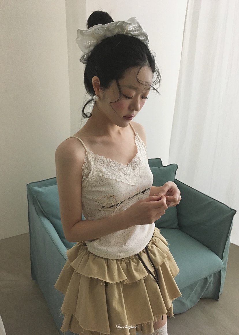 BY CHAPTER韓國東大門代購女士新品時尚推薦吊帶背心無袖BY Chapter吊帶/背心