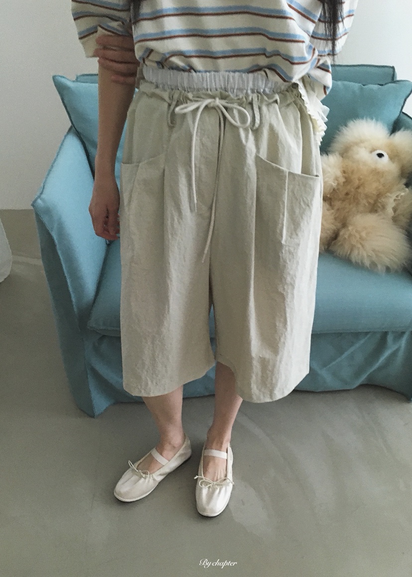 BY CHAPTER韓國直郵實拍女士新品熱賣推薦26夏季短褲不含BY Chapter短褲