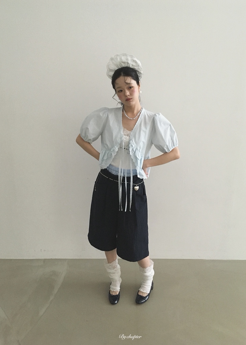 BY CHAPTER韓國直郵實拍女士新品熱賣推薦26夏季短褲不含BY Chapter短褲