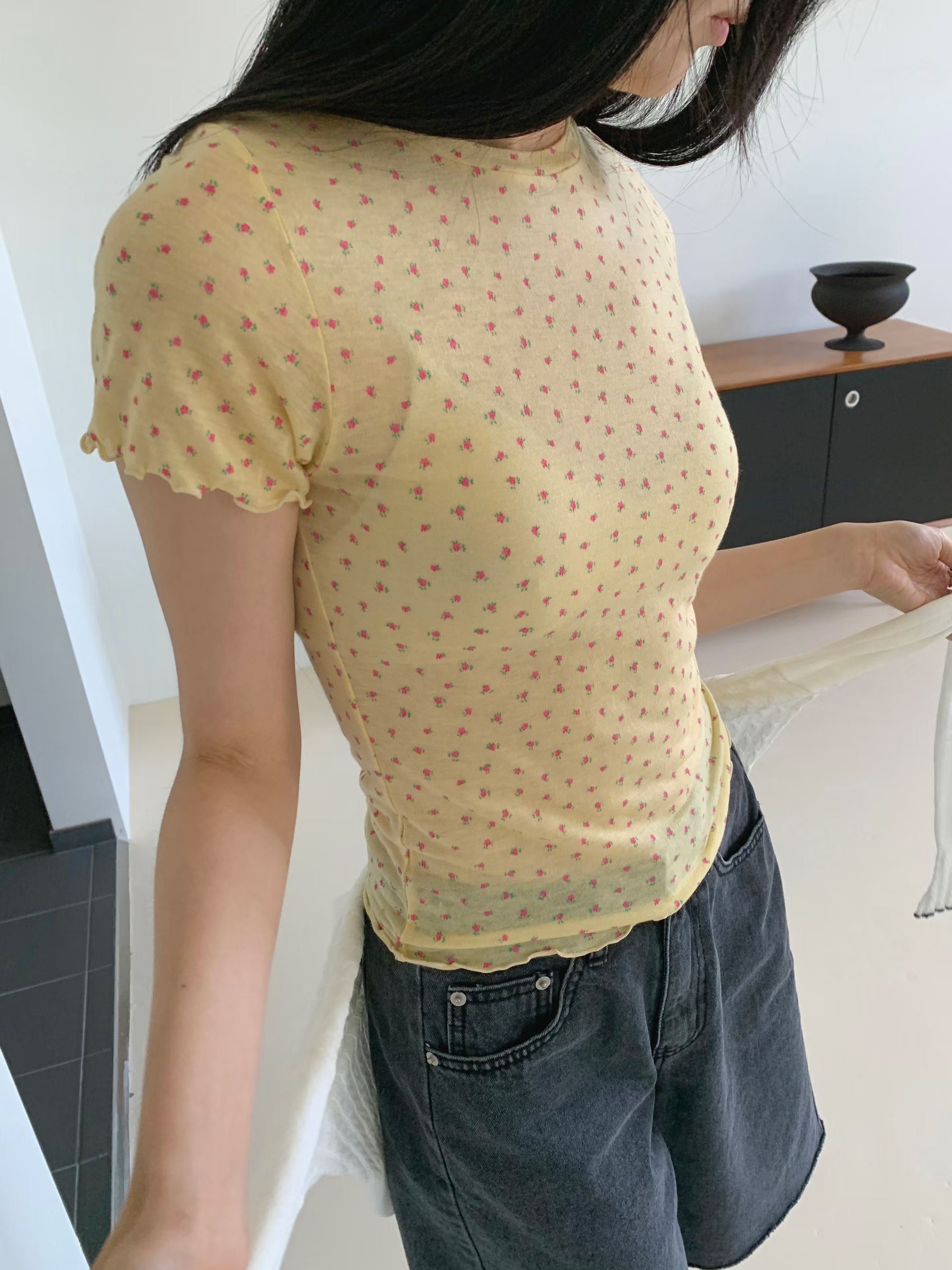 CRACKER韓國直郵女士新款26夏季時尚人氣休閑推薦熱賣T恤CRACKER_T恤