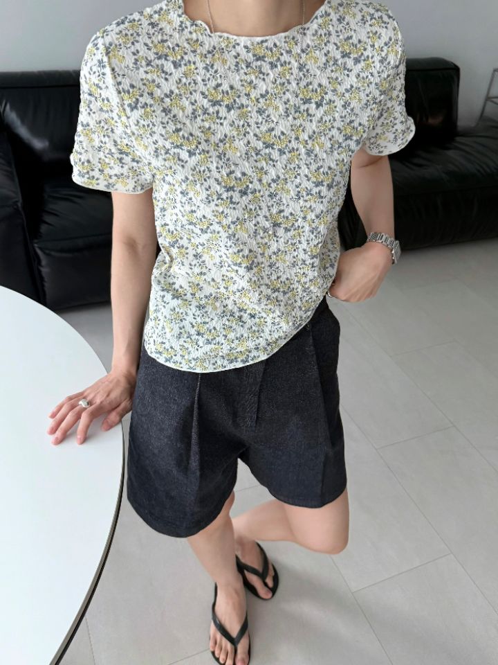 KOMOREBI韓國直郵女士新款熱賣休閑時尚人氣26夏季推薦T恤KOMOREBIT恤