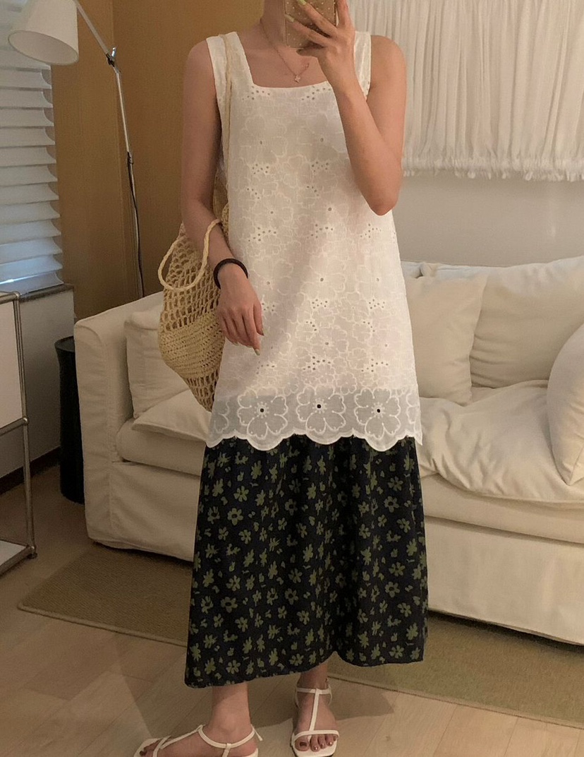 OLA韓國代購女裝新款人氣時尚推薦26夏季休閑熱賣連衣裙OPSmellor/OLA連衣裙