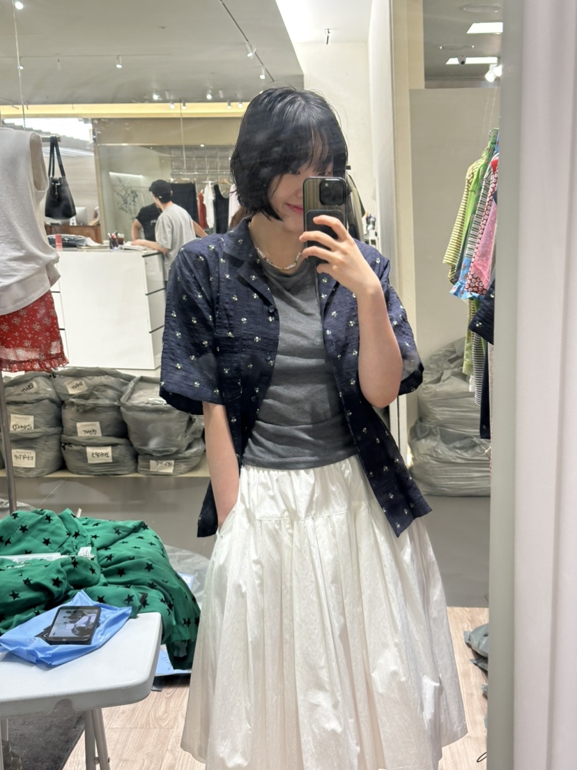 ARCHIVE-P韓國直郵女裝新品推薦熱賣26夏季人氣襯衫蕾絲衫ARCHIVE-P襯衫/蕾絲衫