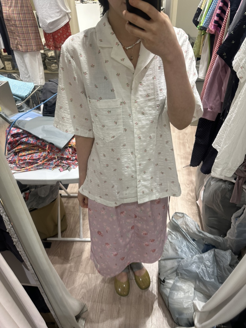 ARCHIVE-P韓國直郵女裝新品推薦熱賣26夏季人氣襯衫蕾絲衫ARCHIVE-P襯衫/蕾絲衫