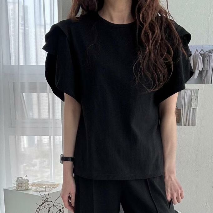 BY LOVE韓國直郵女士新款26夏季熱賣推薦人氣休閑時尚T恤BY LOVET恤圖色3