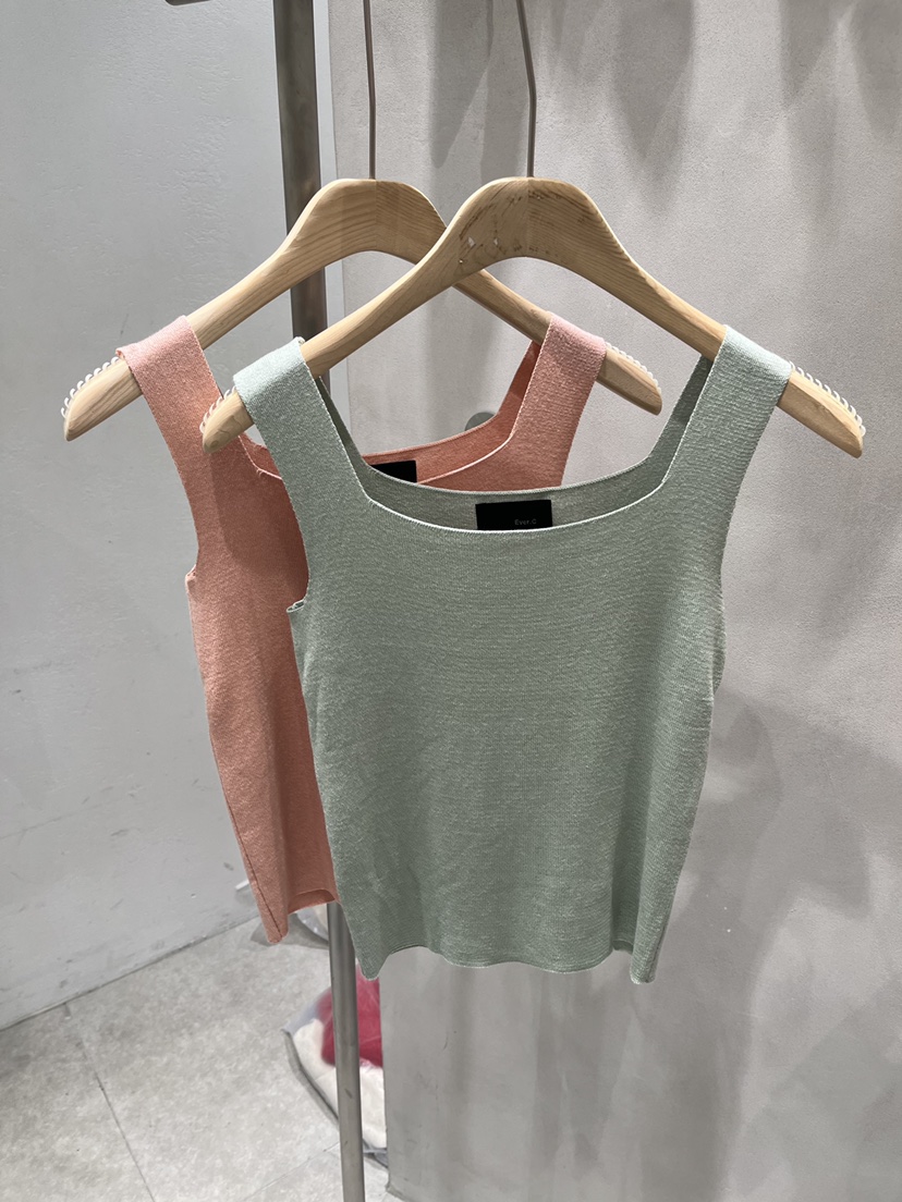 EVERCOMMERCE METICULOUSLY DESIGNED韓國東大門代購女裝新品推薦吊帶背心無袖EVERCOMMERCE METICULOUSLY DESIGNED吊帶/背心