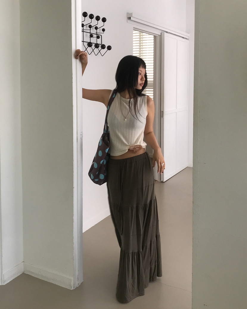 EOMPIT韓國直郵實拍女裝新款26夏季休閑熱賣人氣吊帶背心EOMPIT吊帶/背心