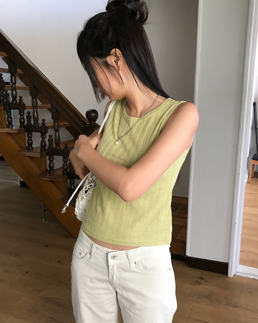 EOMPIT韓國直郵實拍女裝新款26夏季休閑熱賣人氣吊帶背心EOMPIT吊帶/背心