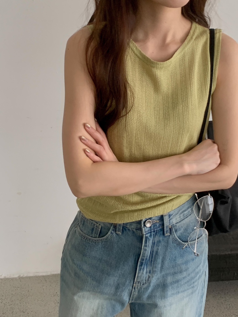 EOMPIT韓國直郵實拍女裝新款26夏季休閑熱賣人氣吊帶背心EOMPIT吊帶/背心