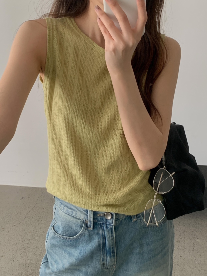 EOMPIT韓國直郵實拍女裝新款26夏季休閑熱賣人氣吊帶背心EOMPIT吊帶/背心