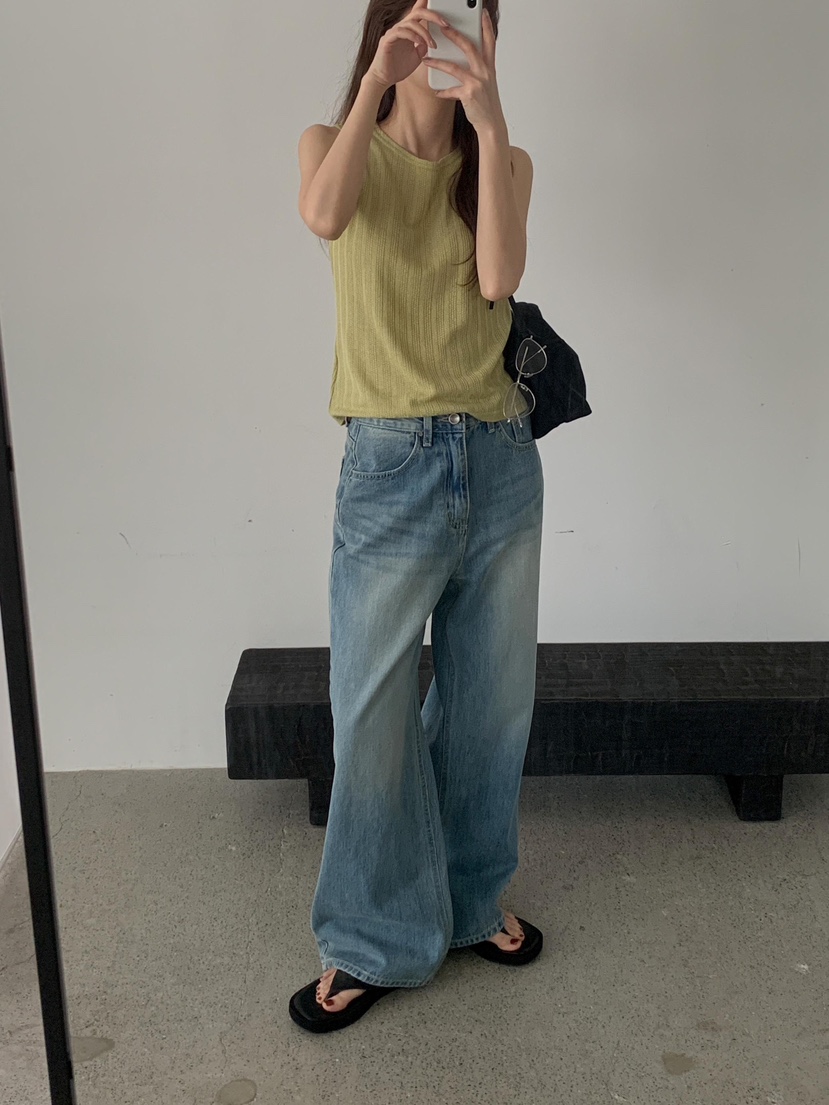 EOMPIT韓國直郵實拍女裝新款26夏季休閑熱賣人氣吊帶背心EOMPIT吊帶/背心
