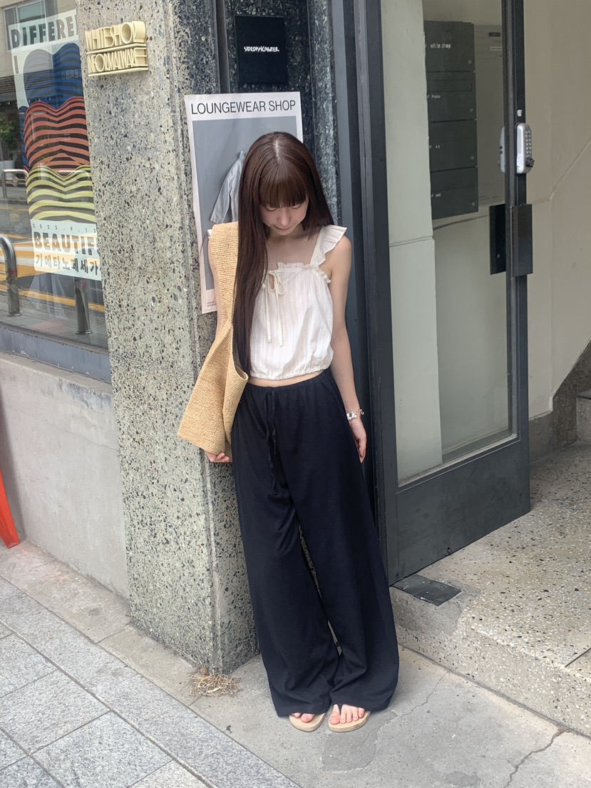 LOGARDEN韓國東大門代購女士新品時尚熱賣26夏季吊帶背心LO GARDEN吊帶/背心