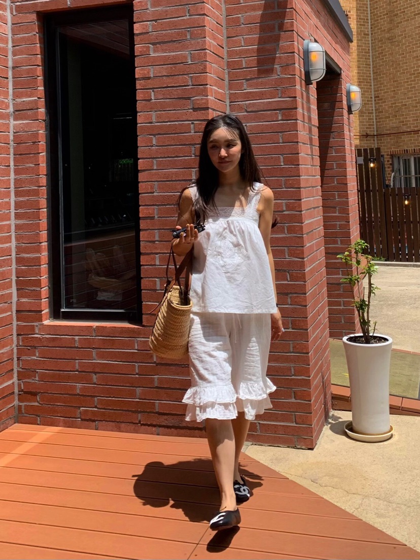 LIKEVAM東大門實拍韓國女士新款休閑時尚人氣吊帶背心亞麻LIKEVAM吊帶/背心