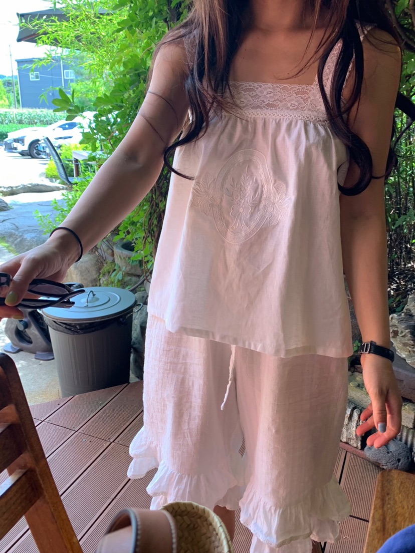 LIKEVAM東大門實拍韓國女士新款休閑時尚人氣吊帶背心亞麻LIKEVAM吊帶/背心