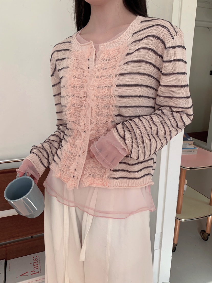 MAISONDEGLORY韓國直郵女士新款熱賣休閑人氣針織衫Sale開衫MAISON DE GLORY針織衫