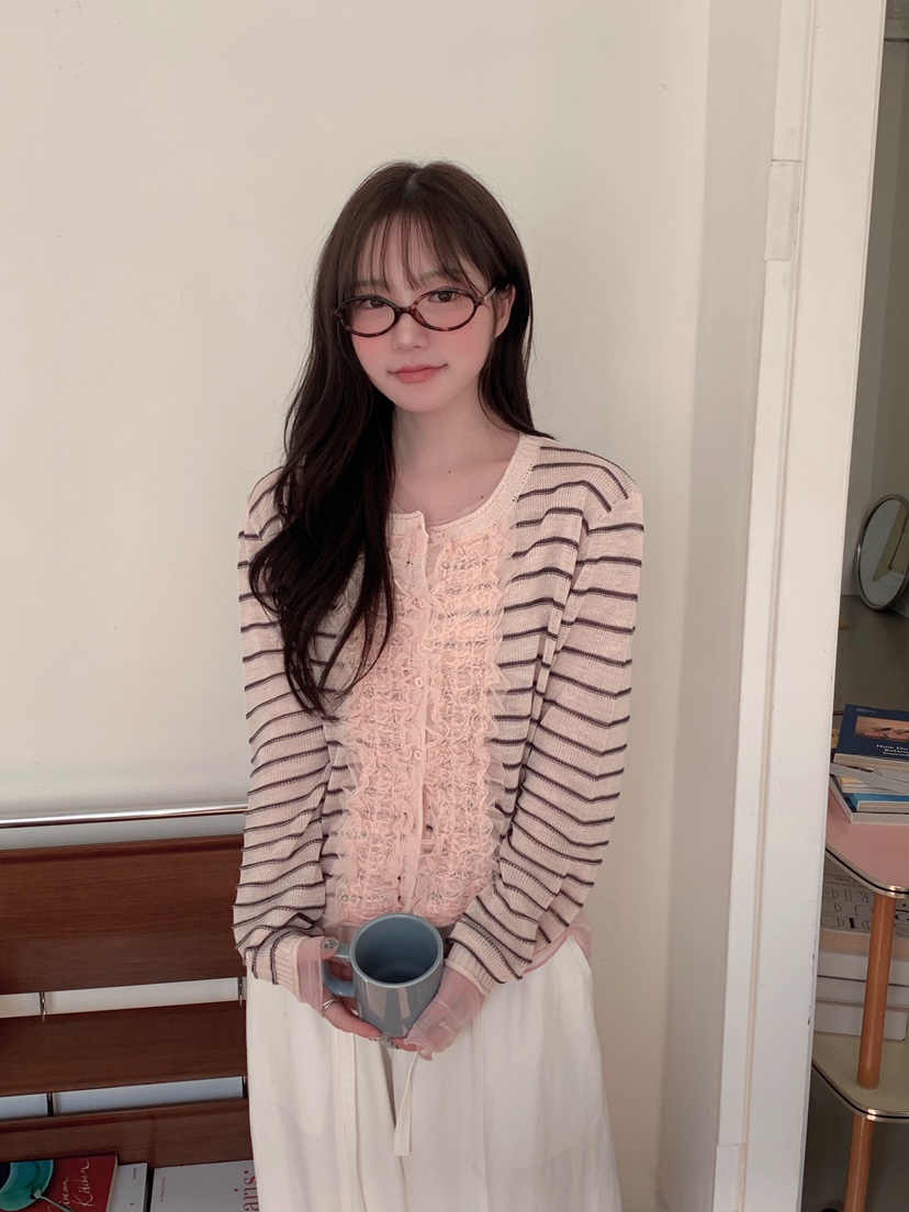 MAISONDEGLORY韓國直郵女士新款熱賣休閑人氣針織衫Sale開衫MAISON DE GLORY針織衫