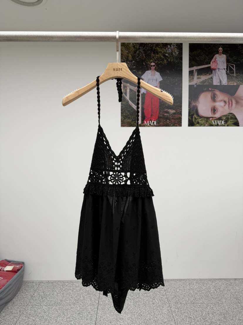 MADE-P韓國東大門代購女裝新款熱賣人氣吊帶背心鉤針編織MADE-P吊帶/背心圖色2