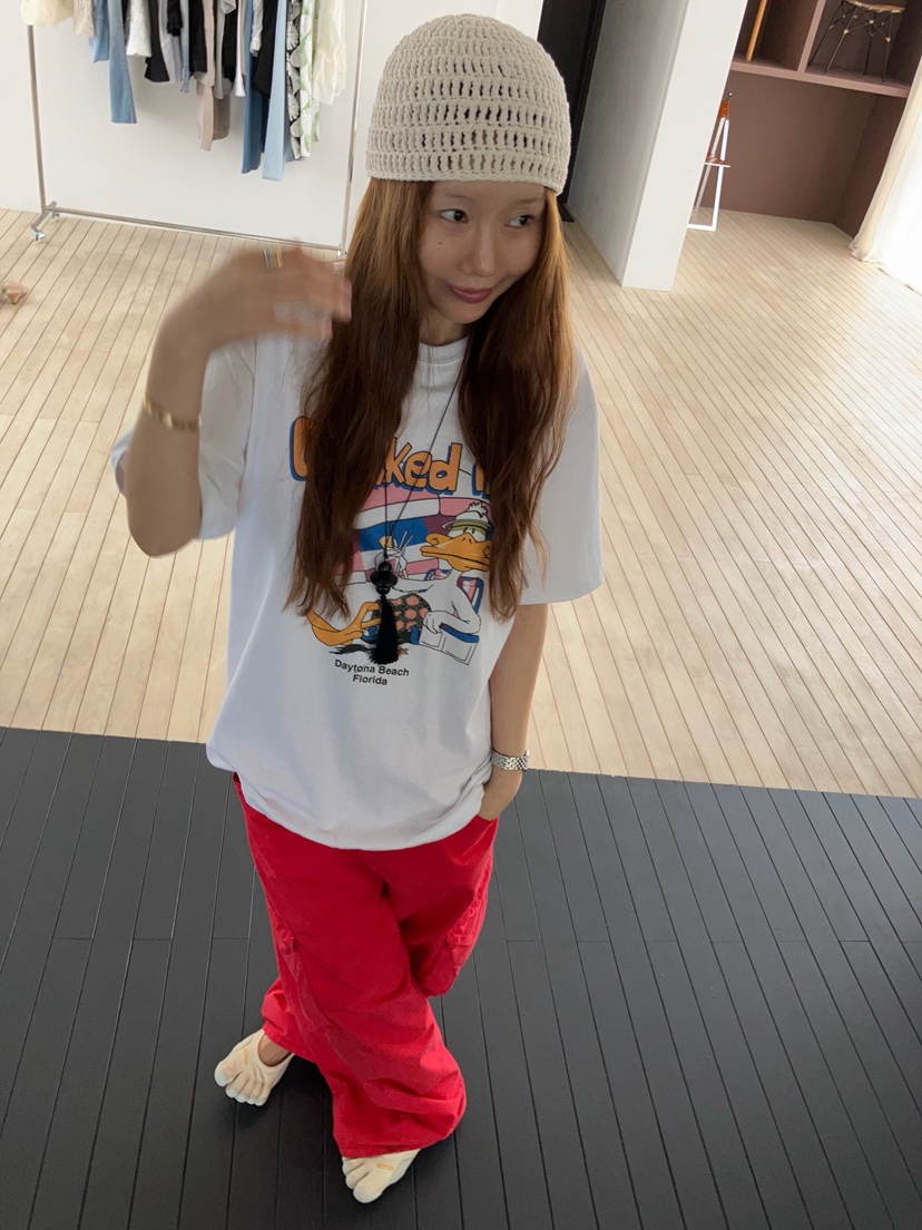 MADE-P東大門實拍韓國女士新款熱賣時尚休閑人氣26夏季T恤MADE-PT恤