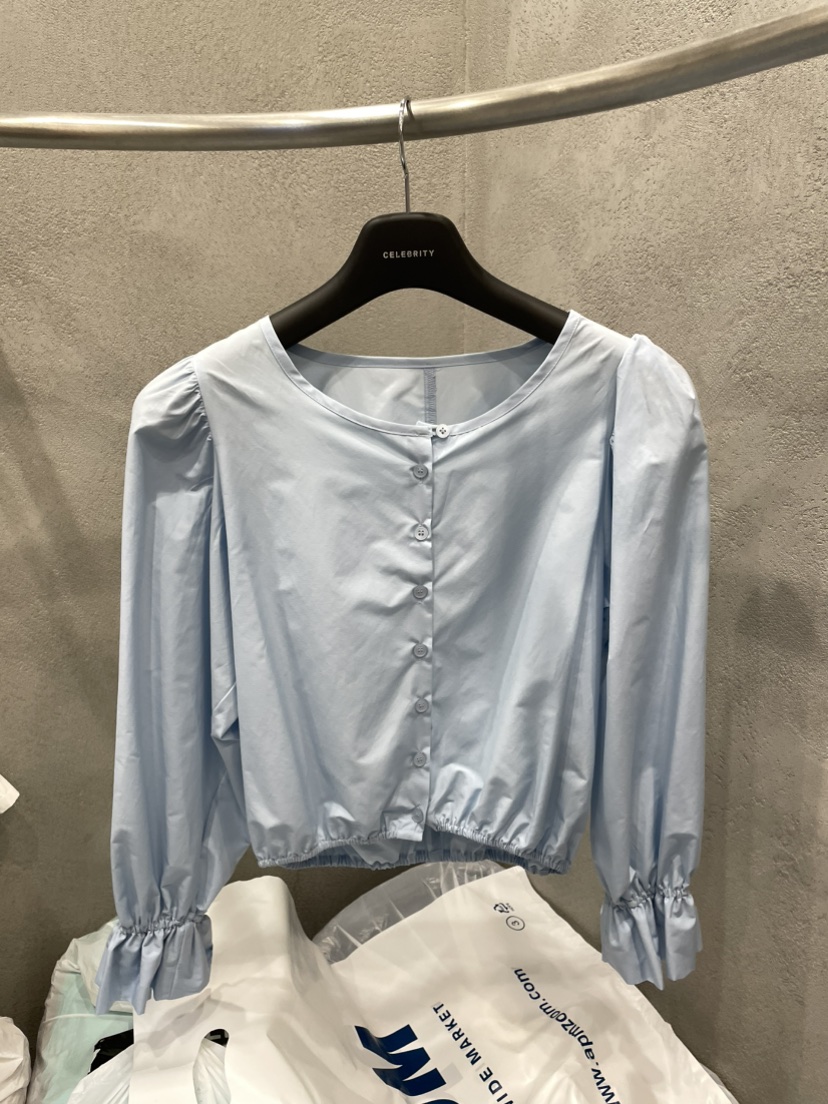 CELEBRITY-A韓國直郵女士新品熱賣26夏季襯衫蕾絲衫打折CELEBRITY-A襯衫/蕾絲衫圖色2