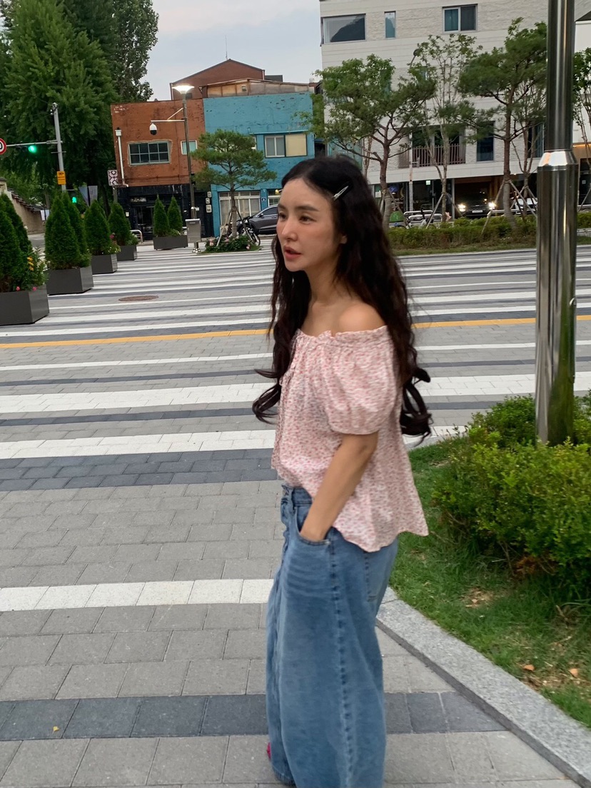 LIKEVAM韓國直郵女士新款休閑時尚人氣26夏季襯衫蕾絲衫復古LIKEVAM襯衫/蕾絲衫