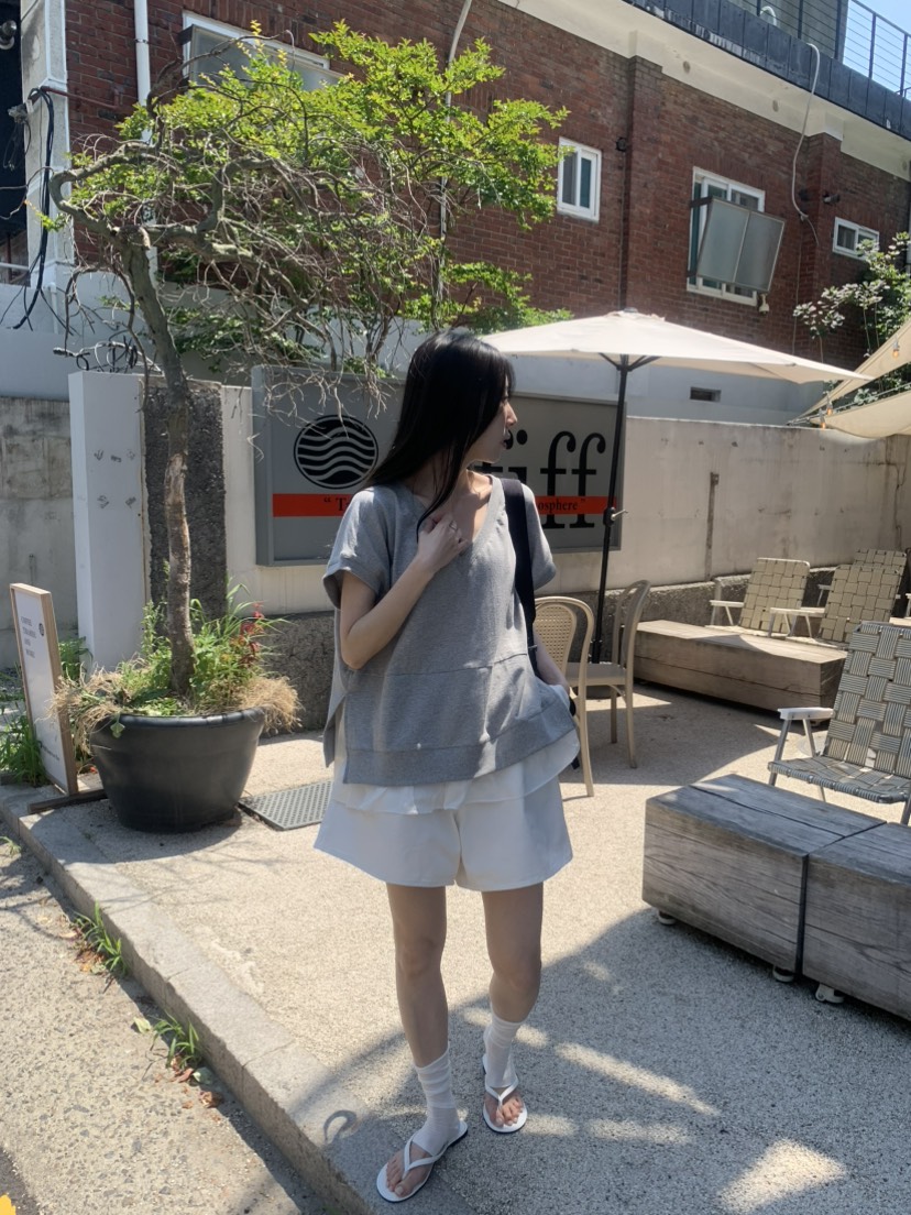 LE AVE東大門實拍韓國女裝新款人氣推薦休閑時尚26夏季T恤LE AVET恤
