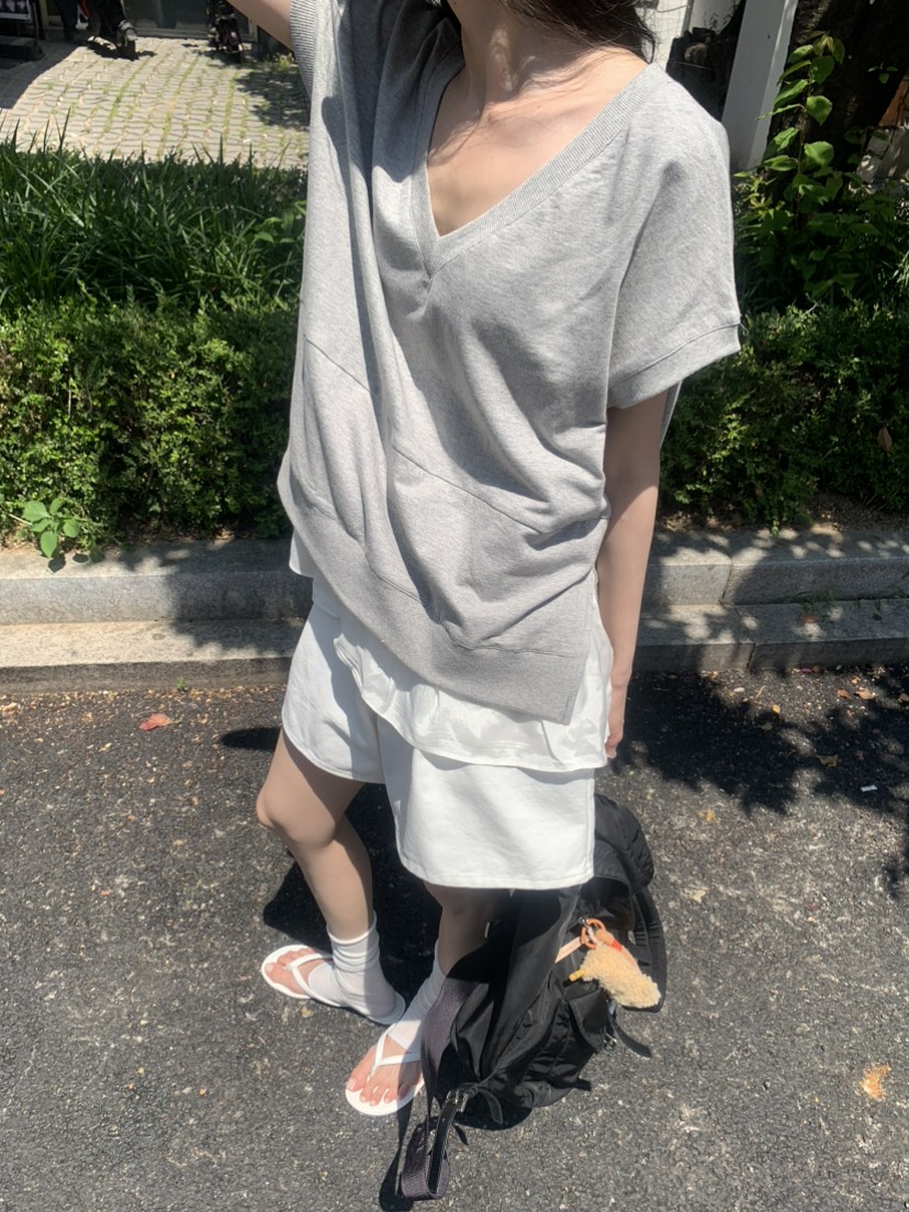 LE AVE東大門實拍韓國女裝新款人氣推薦休閑時尚26夏季T恤LE AVET恤
