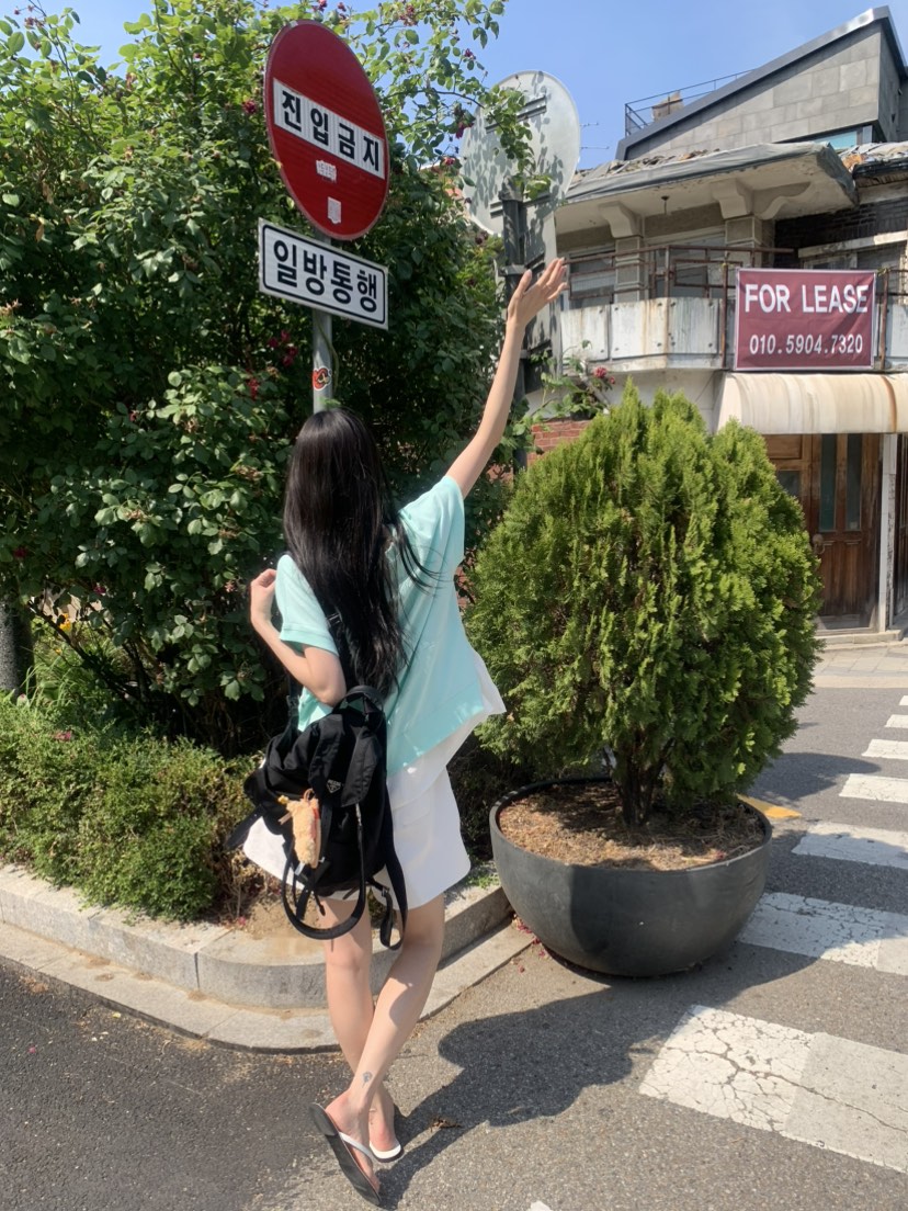 LE AVE東大門實拍韓國女裝新款人氣推薦休閑時尚26夏季T恤LE AVET恤