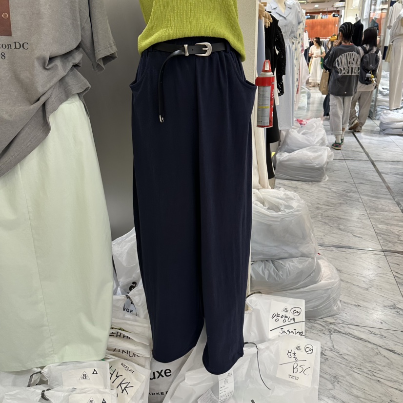 REFLAT韓國東大門代購女士新品時尚休閑26夏季休閑褲不含腰帶REFLAT休閑褲圖色1