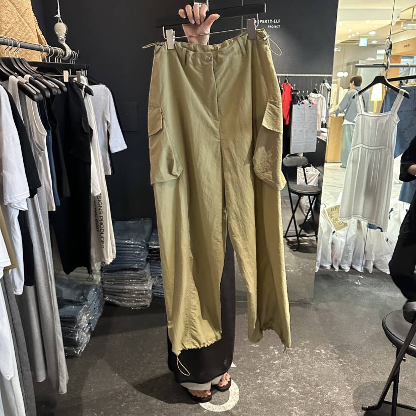 ELF-L韓國代購女士新品時尚熱賣休閑推薦人氣休閑褲工裝褲PROJECT ELF/ELF-L休閑褲圖色1
