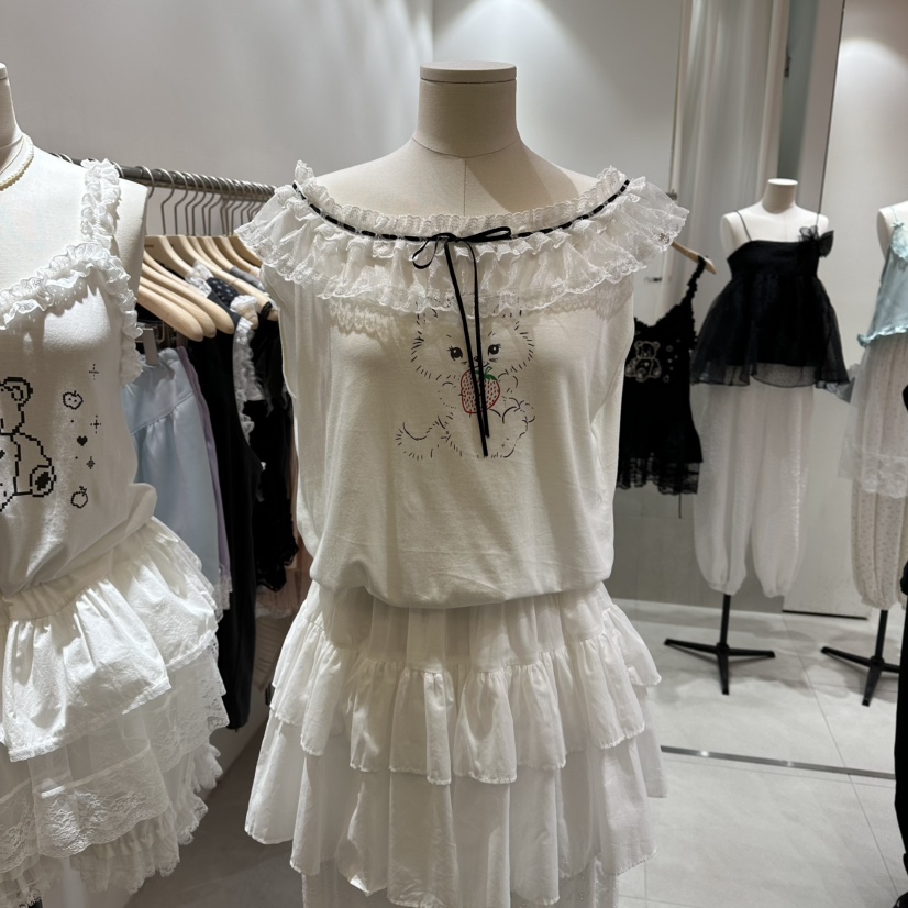 MINI UNNI韓國直郵女士新品人氣推薦26夏季熱賣休閑時尚T恤MINI UNNIT恤圖色1