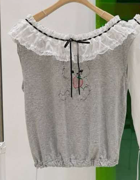 MINI UNNI韓國直郵女士新品人氣推薦26夏季熱賣休閑時尚T恤MINI UNNIT恤圖色2