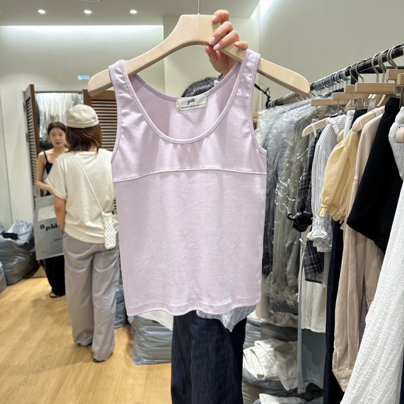 GILLI韓國東大門代購女裝新款熱賣26夏季人氣吊帶背心無袖GILLI吊帶/背心圖色5